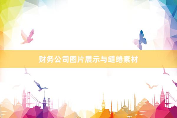 财务公司图片展示与缱绻素材